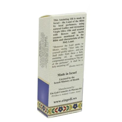 Anointing Oil Light of Jerusalem Roll-on 10ml by Ein Gedi Holy Land Blessed on Jerusalem - bluewhiteshop