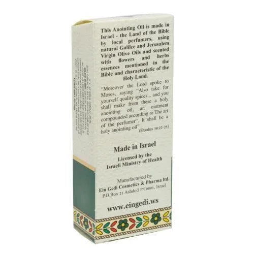 Anointing Oil Lily of the Valley Roll-on 10ml by Ein Gedi Holy Land Blessed on Jerusalem - bluewhiteshop