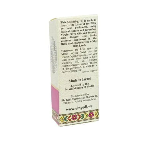 Anointing Oil Queen Esther Roll-on 10ml by Ein Gedi Holy Land Blessed on Jerusalem - bluewhiteshop