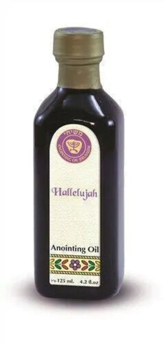 Authentic Blessing Essential Anointing Oil Hallelujah Essense of Jerusalem 125ml - bluewhiteshop