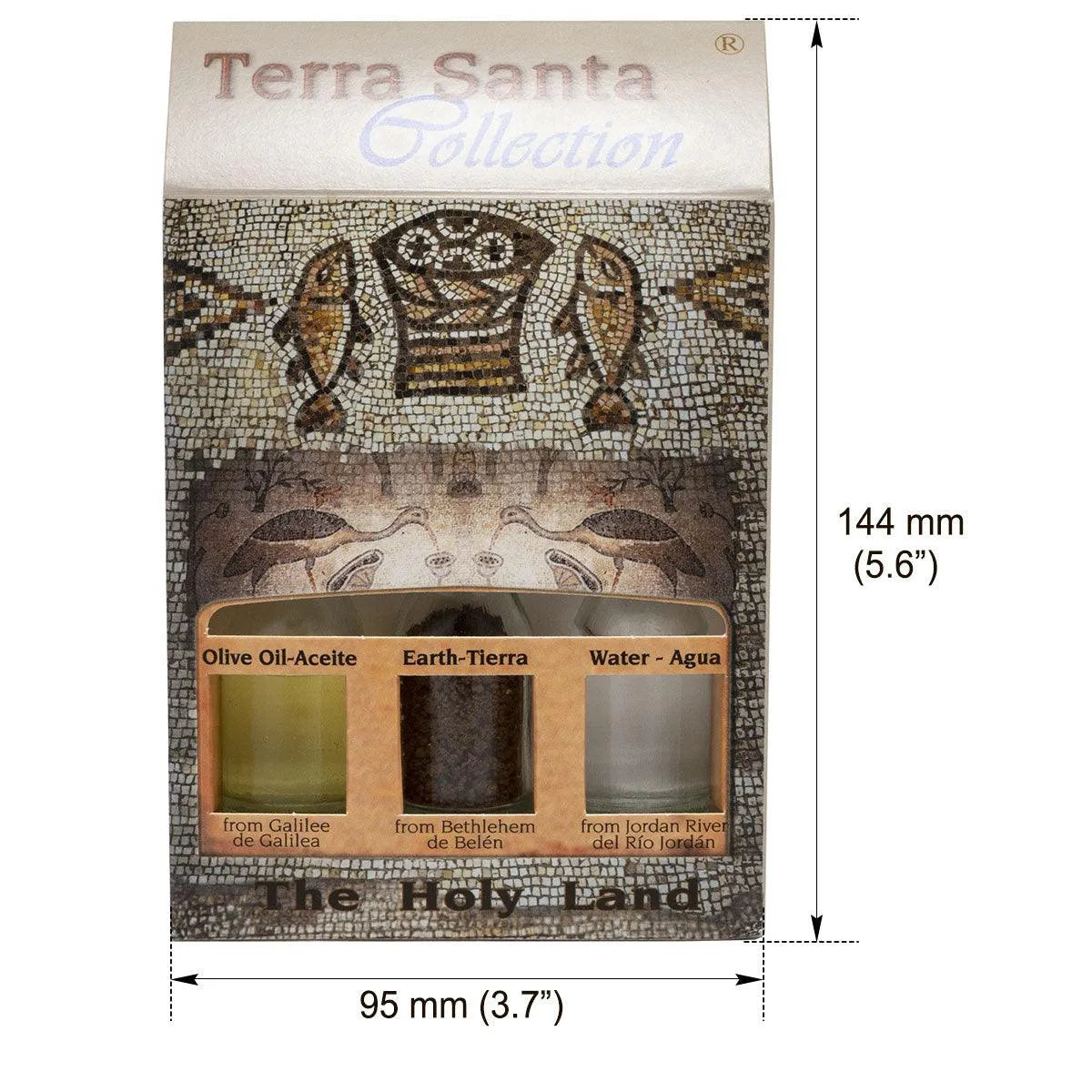 Holy Land Gift Set: Holy Water, Olive Oil, Earth – Tabgha - bluewhiteshop