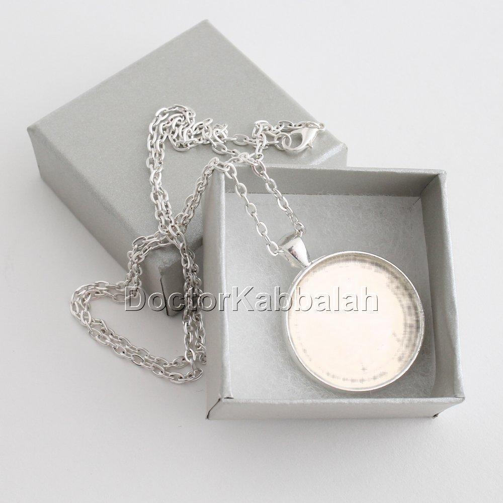 Kabbalah Amulet for Angst Resistance on Parchment - bluewhiteshop