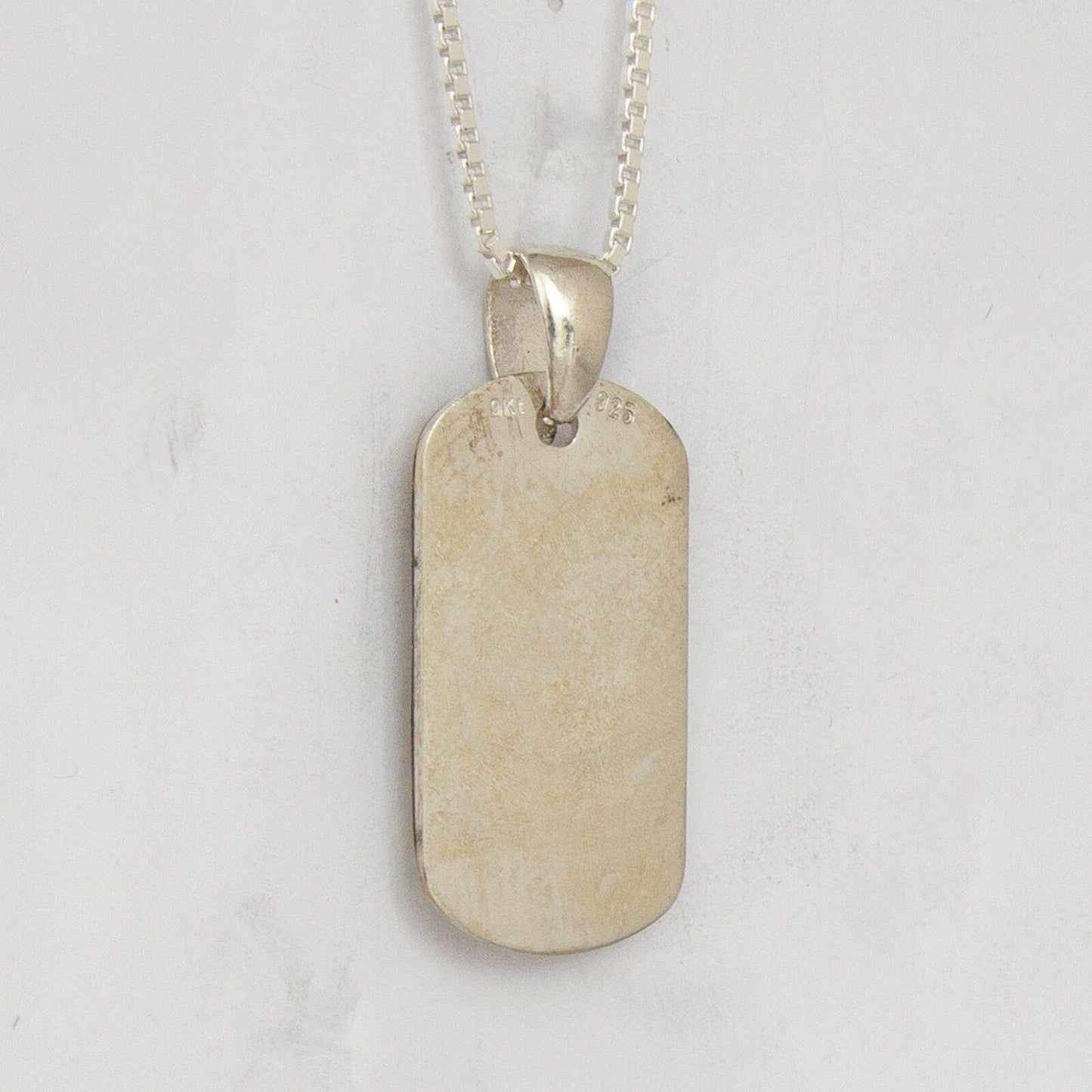 Kabbalah Pendant Dog Token Messianic Movement Seal Yeshua Symbol Sterling Silver and Gold 9K - bluewhiteshop