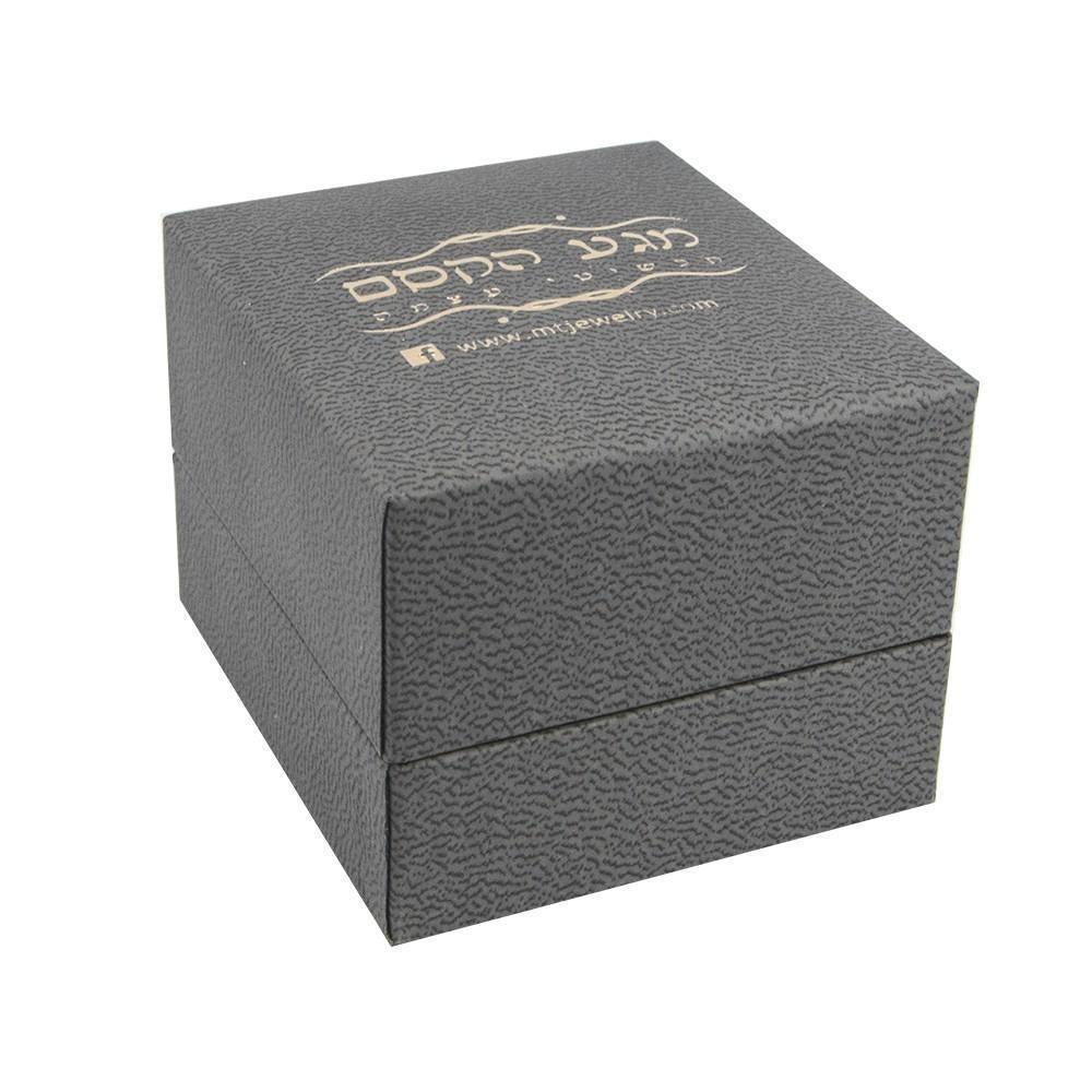 Kabbalah Ring with Priestly Breastplate Stones Silver 925 Gold 9k - bluewhiteshop