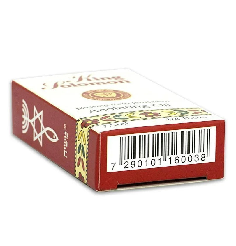 King Solomon Anointing Oil 7.5ml by Ein Gedi - bluewhiteshop