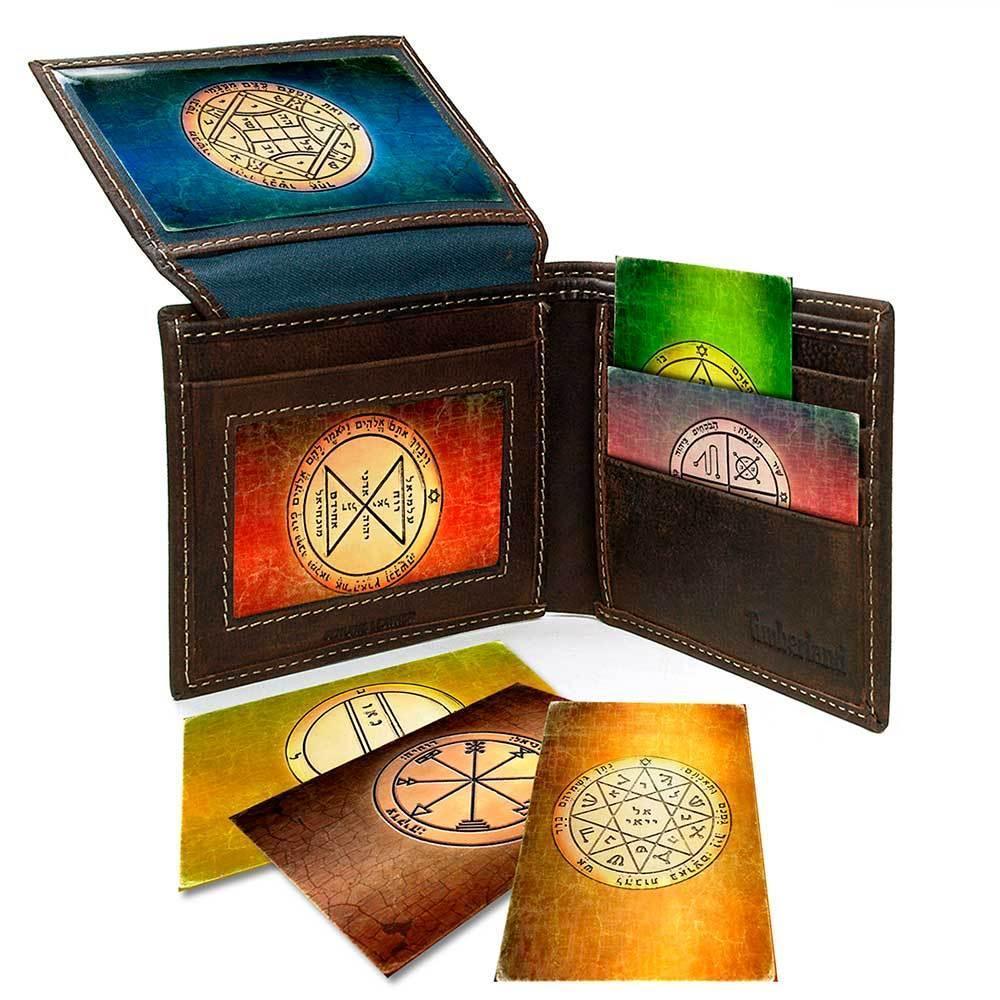 King Solomon Seal - Wishes - 3rd Pentacle of the Sun - Amulet - bluewhiteshop