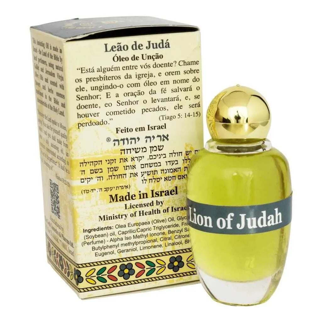 Lion Of Judah Anointing Oil 12ml by Ein Gedi - bluewhiteshop