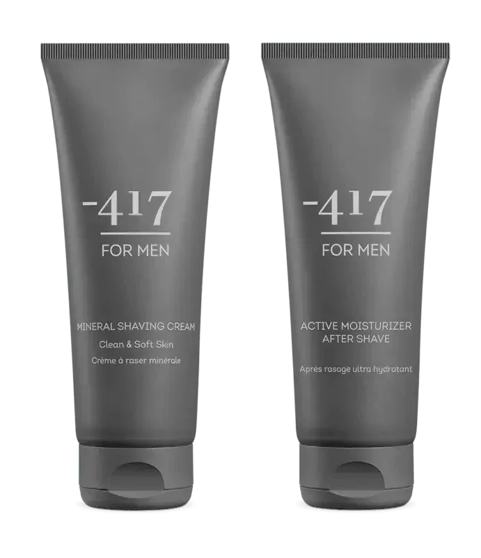 Minus 417 Mineral Shaving Cream & After Shave Duo, For Men Kit - bluewhiteshop