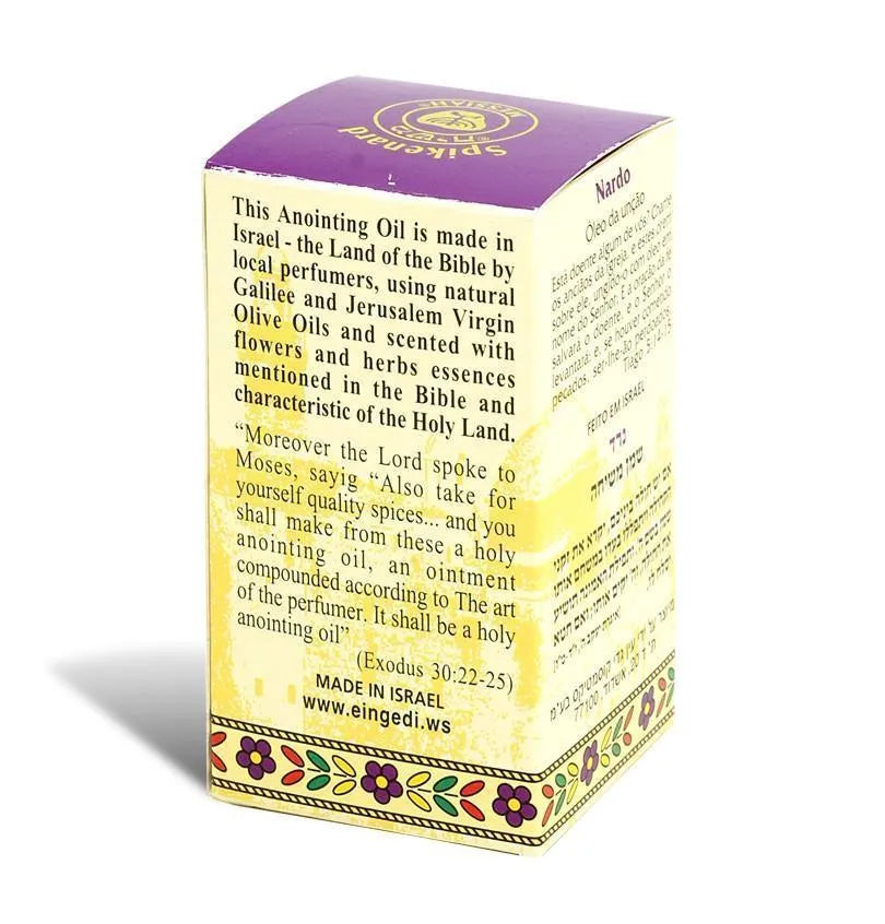 Spikenard Anointing Oil Blessing from Jerusalem 10ml by Ein Gedi - bluewhiteshop