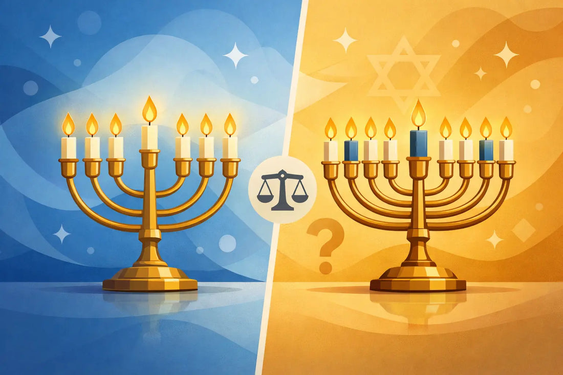 Menorah vs Hanukkiah Differences Explained