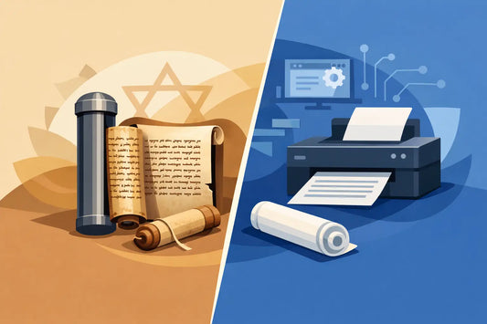 Mezuzah Parchment vs Printed Scroll