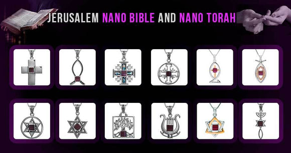Jerusalem Nano Bible and Nano Torah. - bluewhiteshop