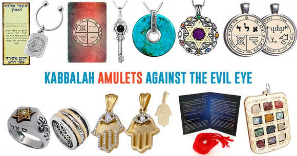 Kabbalah Amulet against the Evil Eye - bluewhiteshop