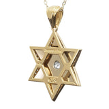 14_goldStarofDavidNecklacewithDiamondsandEnamelbackside - bluewhiteshop