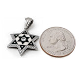 14_goldStarofDavidNecklacewithDiamondsandEnamelsize1 - bluewhiteshop