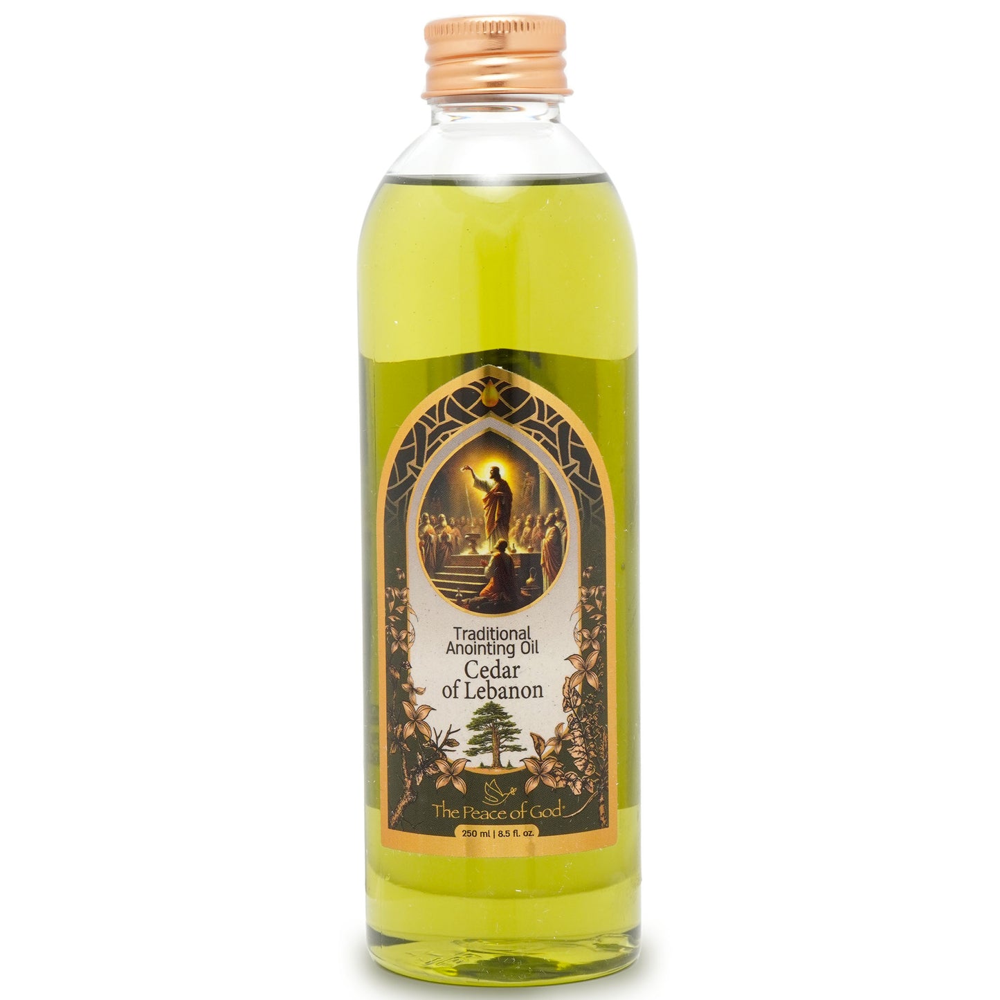 Anointing Oil Cedar of Lebanon 250ml – Strong, Grounding Prayer Oil with a Deep Wood Aroma