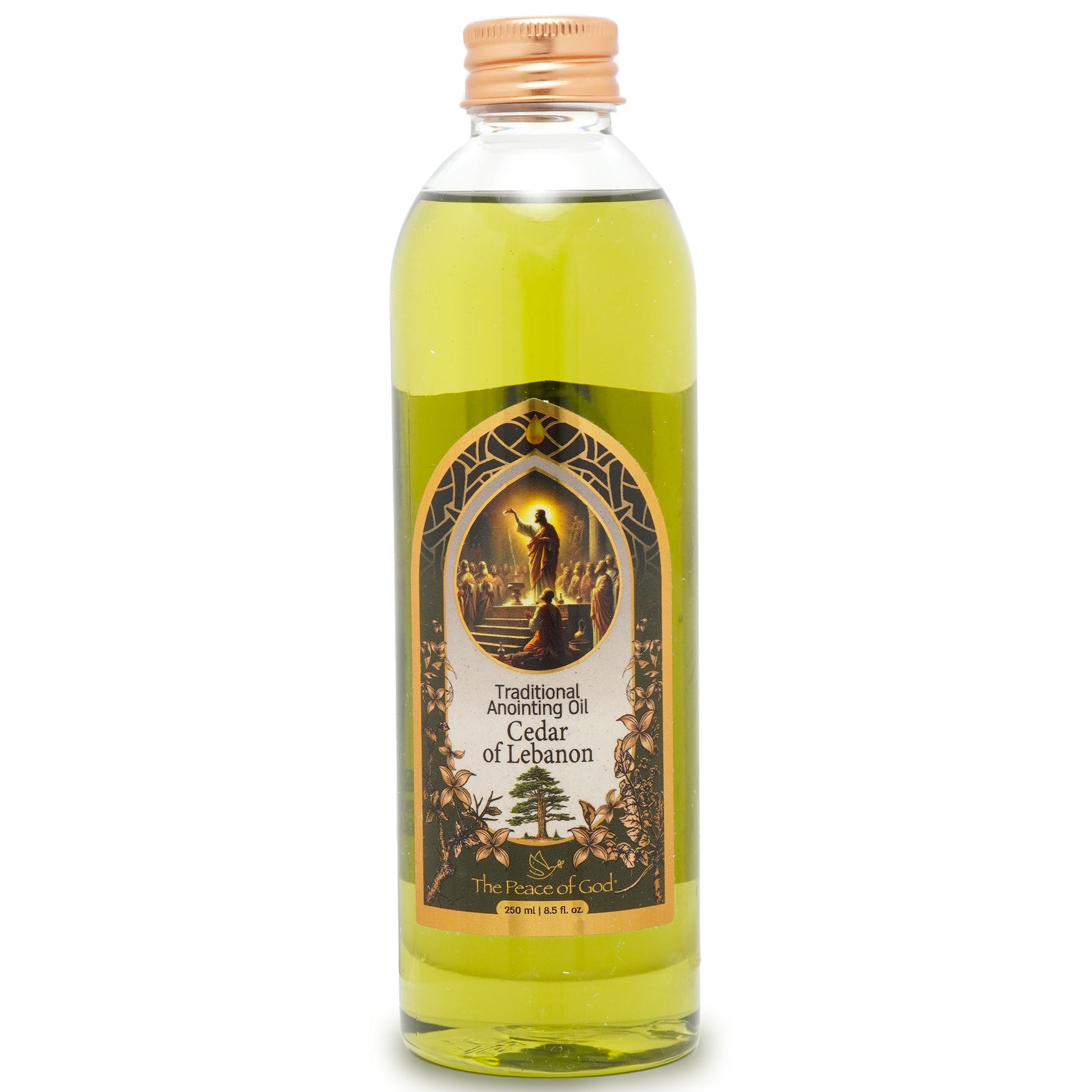 Anointing Oil Cedar of Lebanon 250ml – Strong, Grounding Prayer Oil with a Deep Wood Aroma