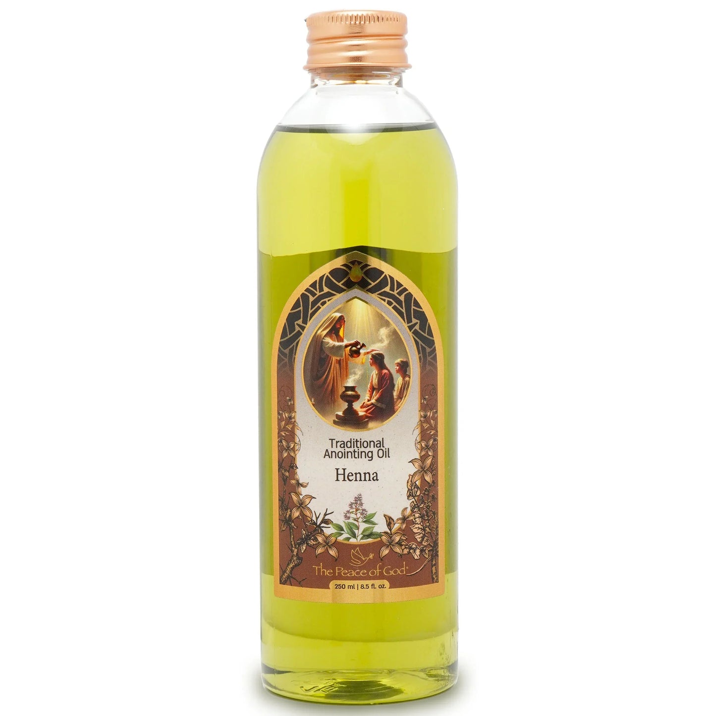 Traditional Anointing Oil Henna from Holy Land, 250ml