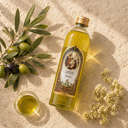 Traditional Anointing Oil Henna, Holy Land gift