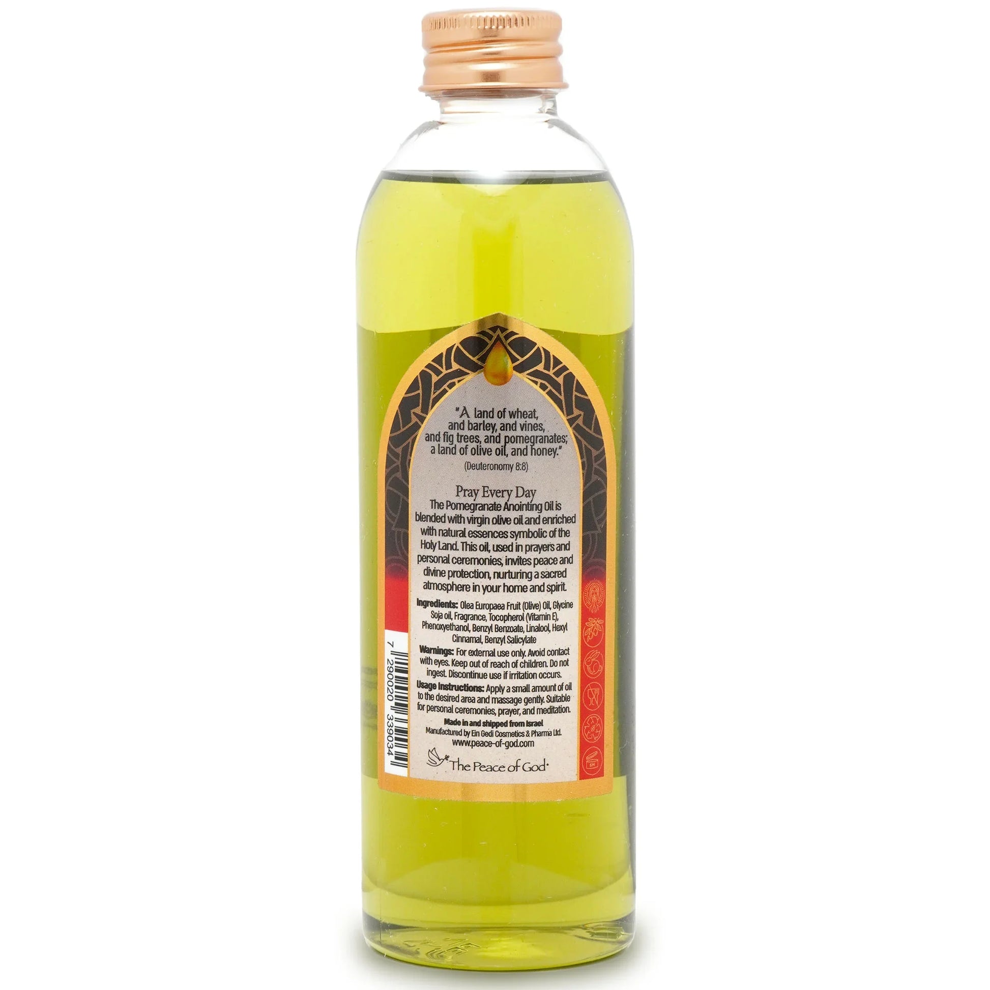 Anointing Oil Pomegranate 250ml – Deep, Warm Prayer Oil with a Rich Biblical Symbolism