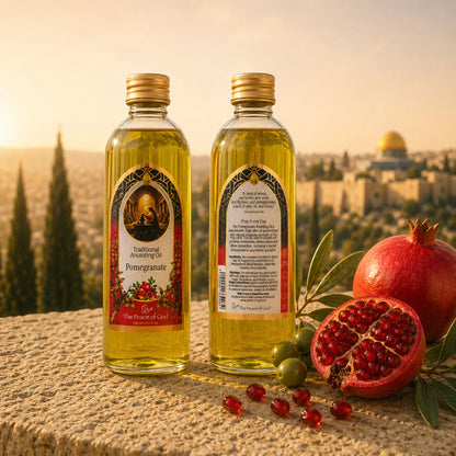 Anointing Oil Pomegranate 250ml – Deep, Warm Prayer Oil with a Rich Biblical Symbolism