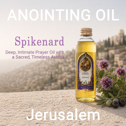 Anointing Oil Spikenard 250ml – Deep, Intimate Prayer Oil with a Sacred, Timeless Aroma