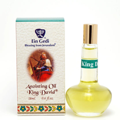 King David anointing oil by Ein Gedi with 18 ml bottle and gift box