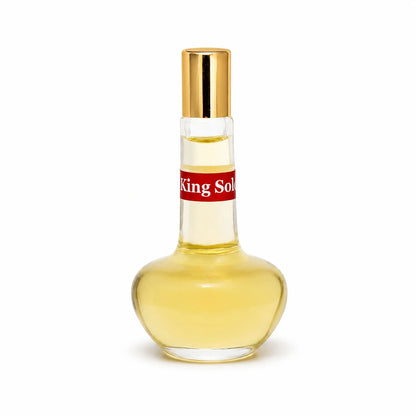 King Solomon anointing oil bottle with golden cap, 18 ml