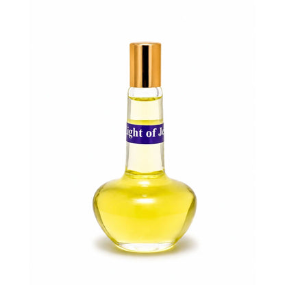 Light of Jerusalem anointing oil bottle with golden cap, 18 ml