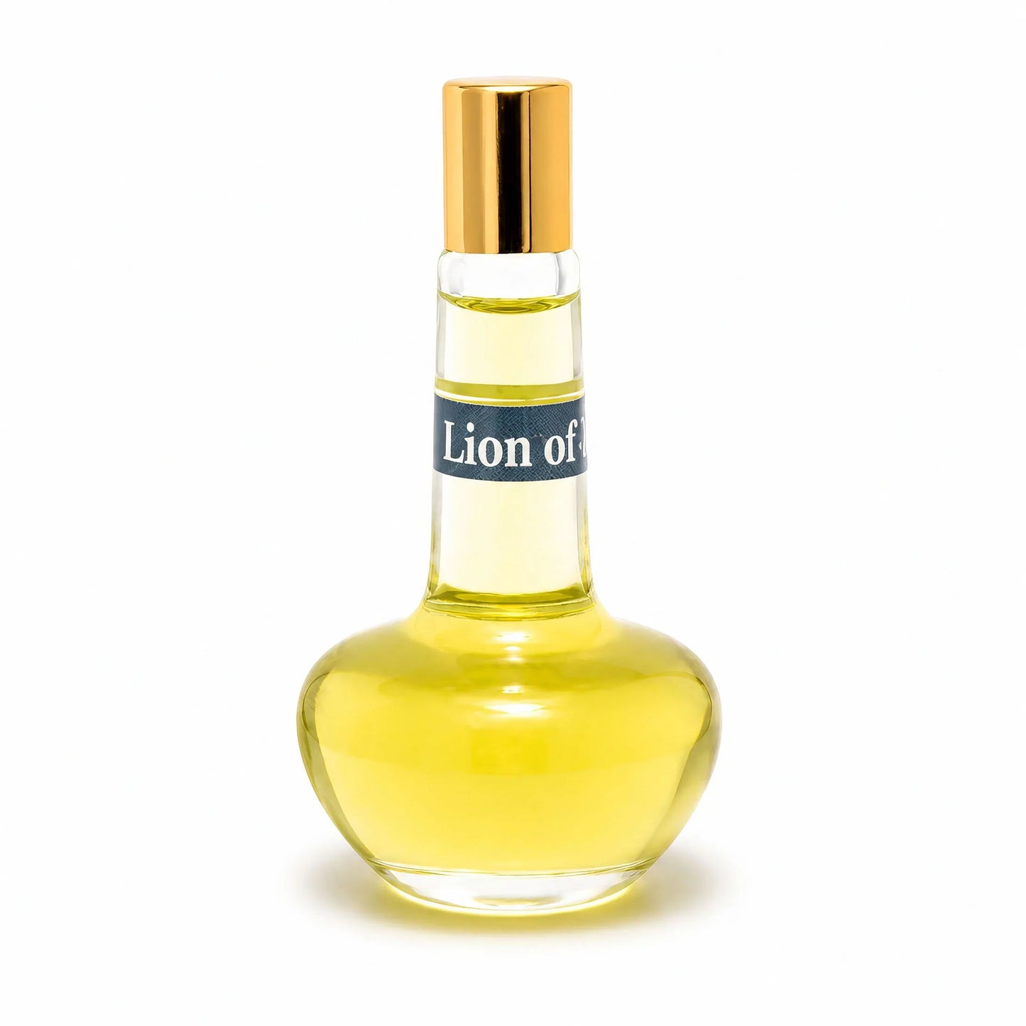 Lion of Judah anointing oil bottle with golden cap, 18 ml