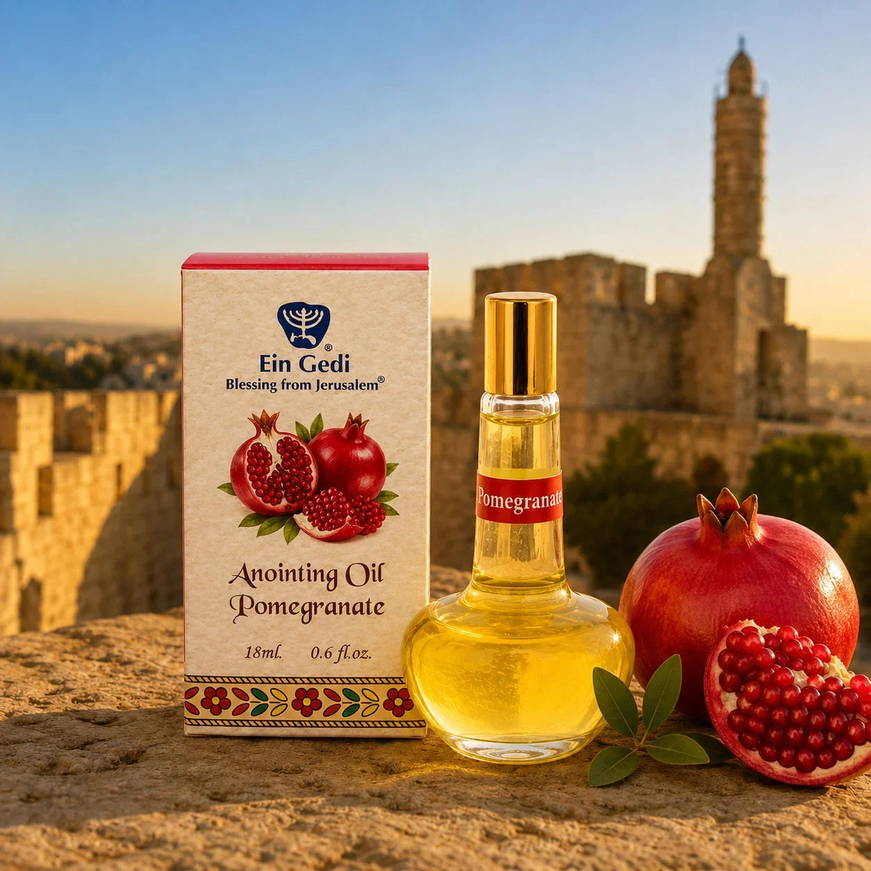 Pomegranate anointing oil jerusalem