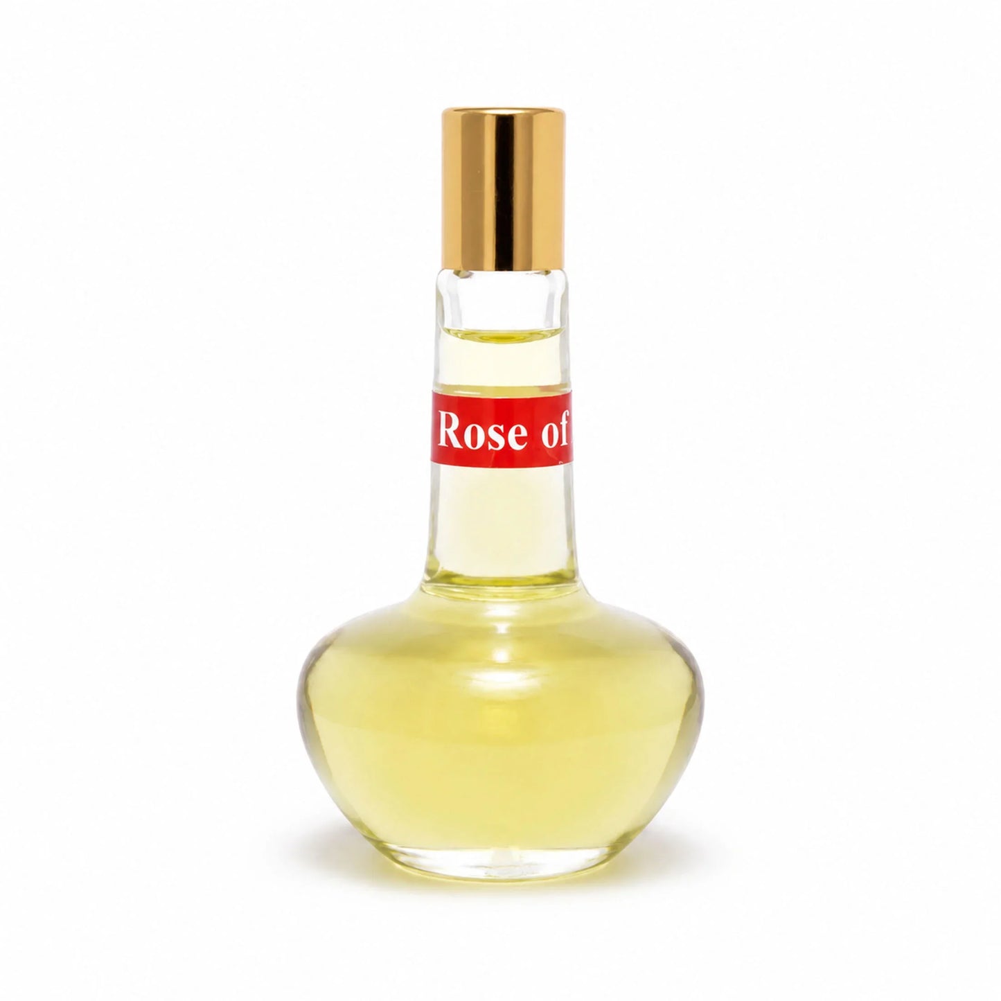 Rose of Sharon anointing oil bottle with golden cap, 18 ml