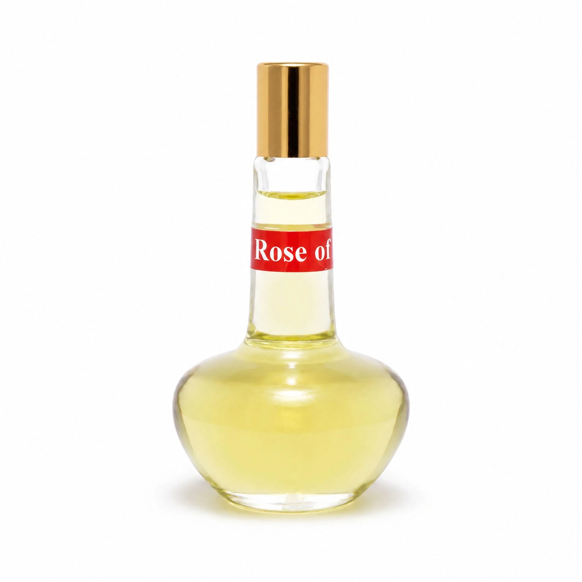 Rose of Sharon anointing oil bottle with golden cap, 18 ml