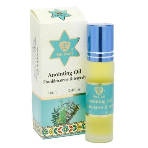 Anointing Oil Frankincense & Mirra Roll-on 10ml by Ein Gedi - bluewhiteshop