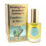 Anointing Oil Frankincense and Myrrh Blessing from Jerusalem 0.4 fl.oz by Ein Gedi - bluewhiteshop