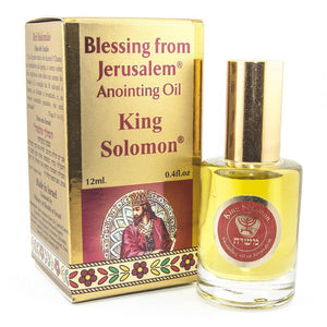 Anointing Oil King Solomon Blessing from Jerusalem 0.4 fl.oz by Ein Gedi - bluewhiteshop