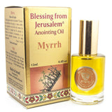 Anointing Oil Mirrh Blessing from Jerusalem 0.4 fl.oz by Ein Gedi - bluewhiteshop
