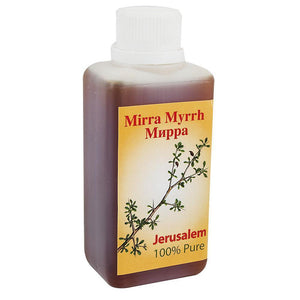 Anointing Oil Mirrh Pure 100% from Jerusalem Holy Land 300ml - bluewhiteshop