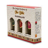 Anointing Oils Set: Lily of the Valleys, Rose of Sharon, Queen Esther - bluewhiteshop