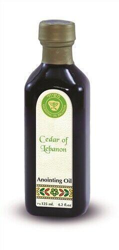 Authentic Blessing Essential Anointing Oil Cedar of Lebanon Jerusalem 125ml - bluewhiteshop