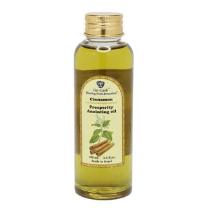Cinnamon Anointing Oil Blessing from Jerusalem 100ml by Ein Gedi - bluewhiteshop