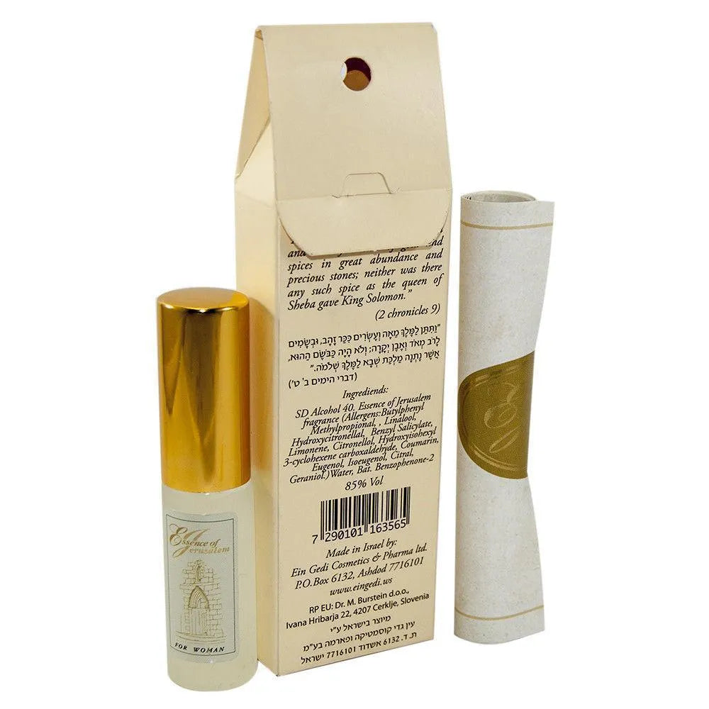 Eau de Toilette for Women Essence of Jerusalem by Ein Gedi Perfume Spray - bluewhiteshop