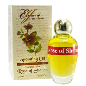 Fragrant Anointing Oil Rose of Sharon Biblical Spices Blessed in Jerusalem 10ml by Ein Gedi - bluewhiteshop