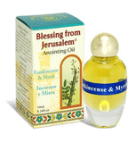 Frankincense and Myrrh Anointing Oil Blessing from Jerusalem 10ml by Ein Gedi - bluewhiteshop
