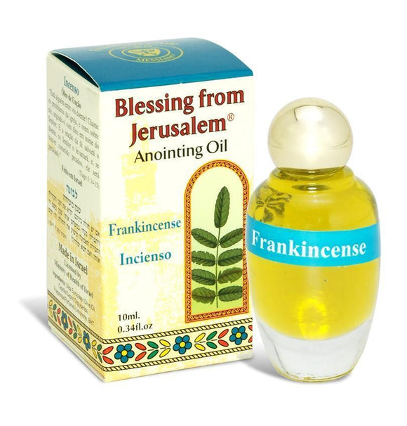 Frankincense Anointing Oil Blessing from Jerusalem 10ml by Ein Gedi - bluewhiteshop