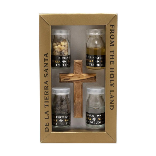 Home Blessing Set 5 Items from Holy Land Jerusalem - bluewhiteshop