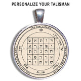 Kabbalah Amulet against Opponents Competitors and Enemies on Parchment - bluewhiteshop