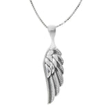 Kabbalah Amulet Angel Wing Pendant Silver 925 Four Angels Protection - bluewhiteshop