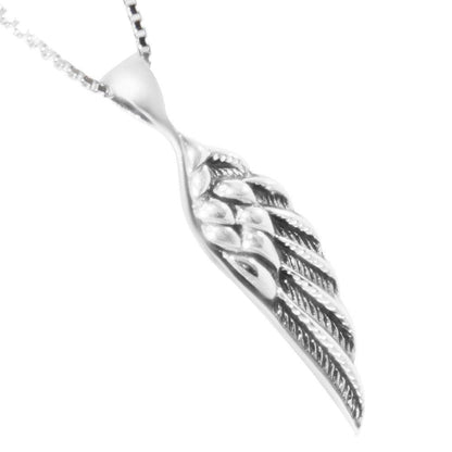 Kabbalah Amulet Angel Wing Pendant Silver 925 Four Angels Protection - bluewhiteshop