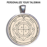 Kabbalah Amulet for Home Protection on Parchment | Personal talisman - bluewhiteshop